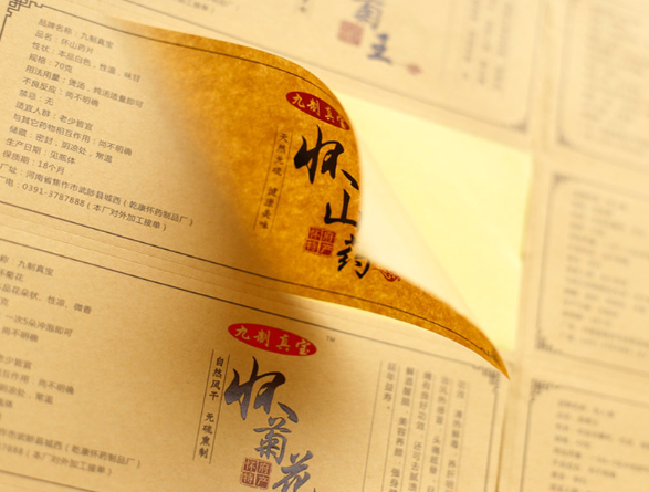 不干膠貼紙印刷主要成分有哪些？